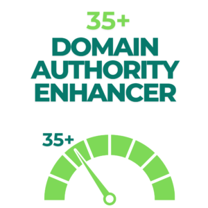 Domain Authority 35+